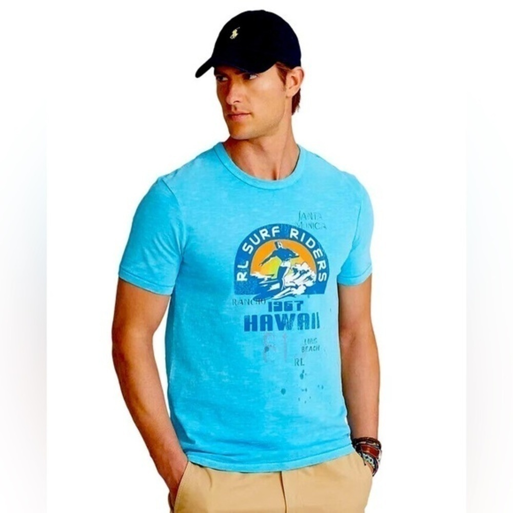 NWT Polo Ralph Lauren 1967 Surfing Hawaii T-Shirt